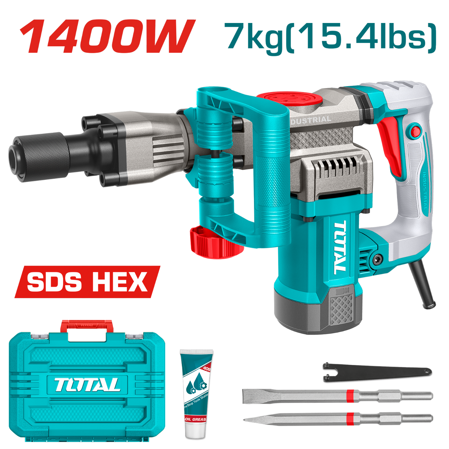 Total Demolition Breaker 1400W TH214008