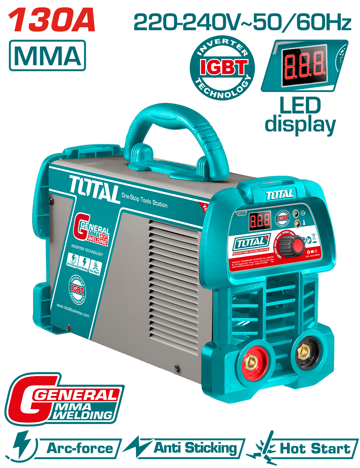Total Inverter MMA Welding Machine 130A TW213059