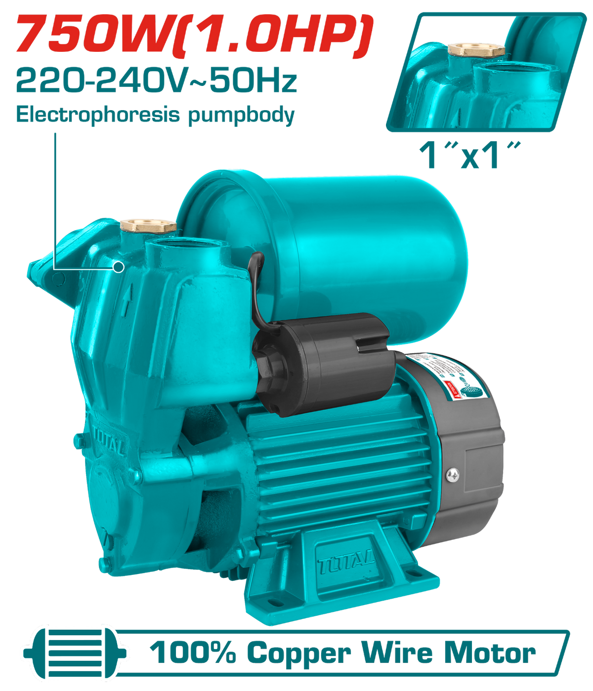 Total Water Pump 750W (TWP97506)