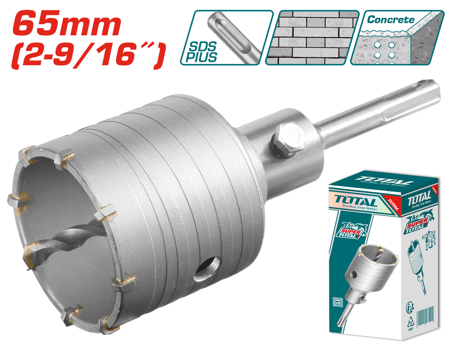 Total Hole Core Bit 65mm TAC430651