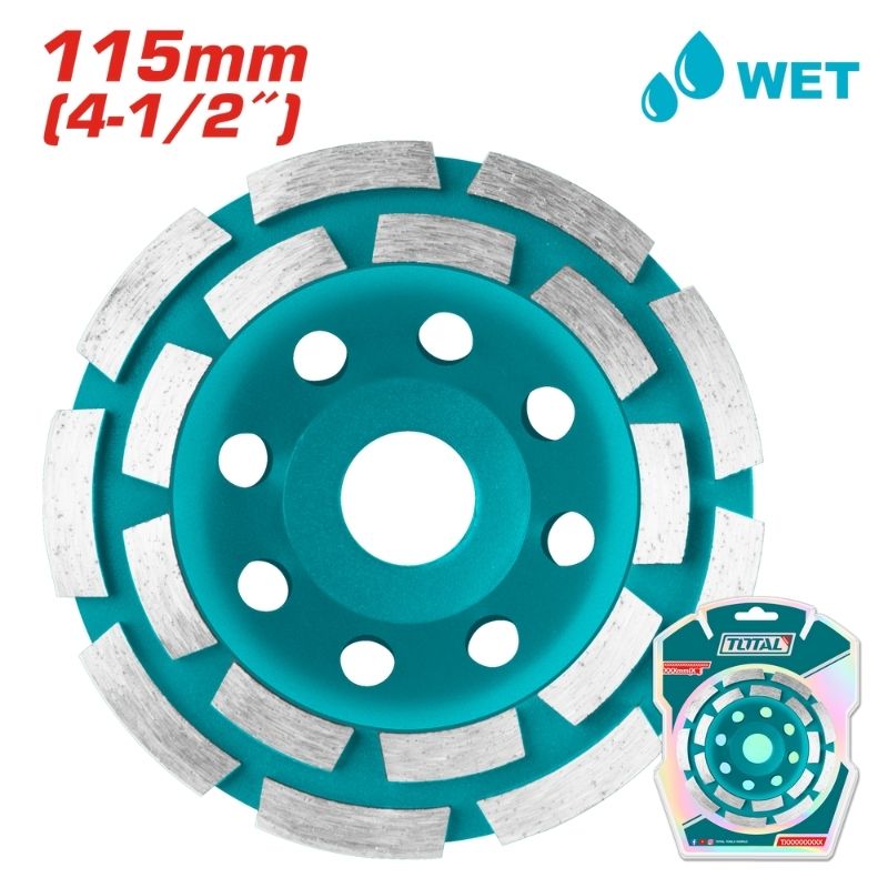 Diamond Cup Wheels Double Row Segmented - TAC2421151