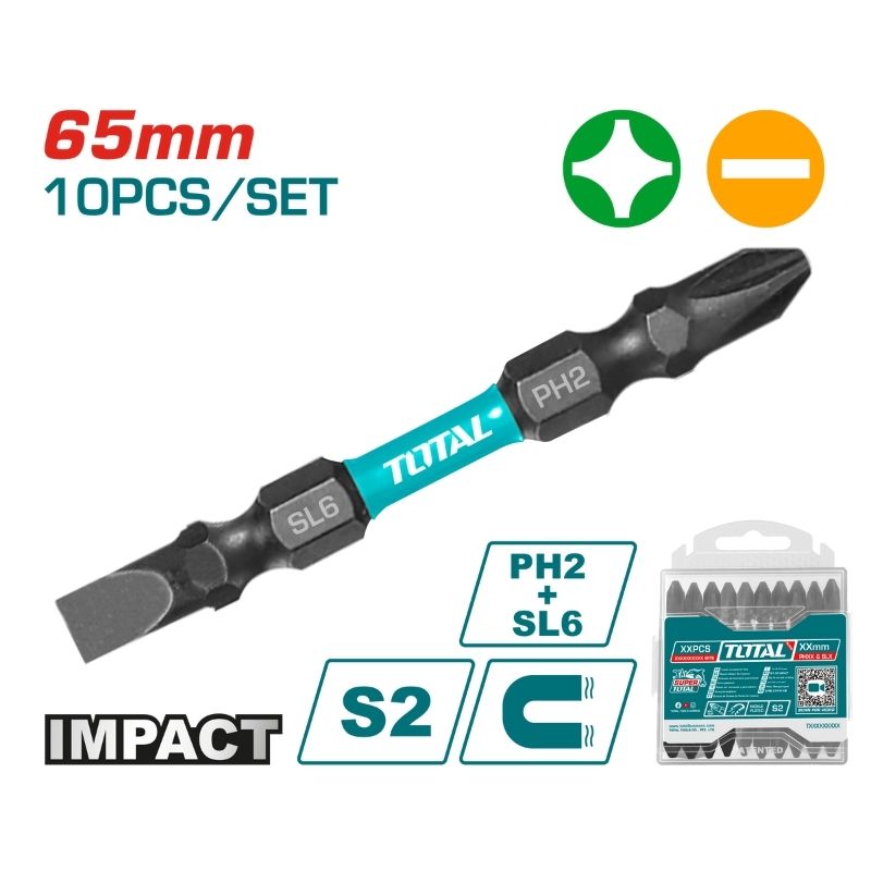 Impact screwdriver bits - TACIM16HL133