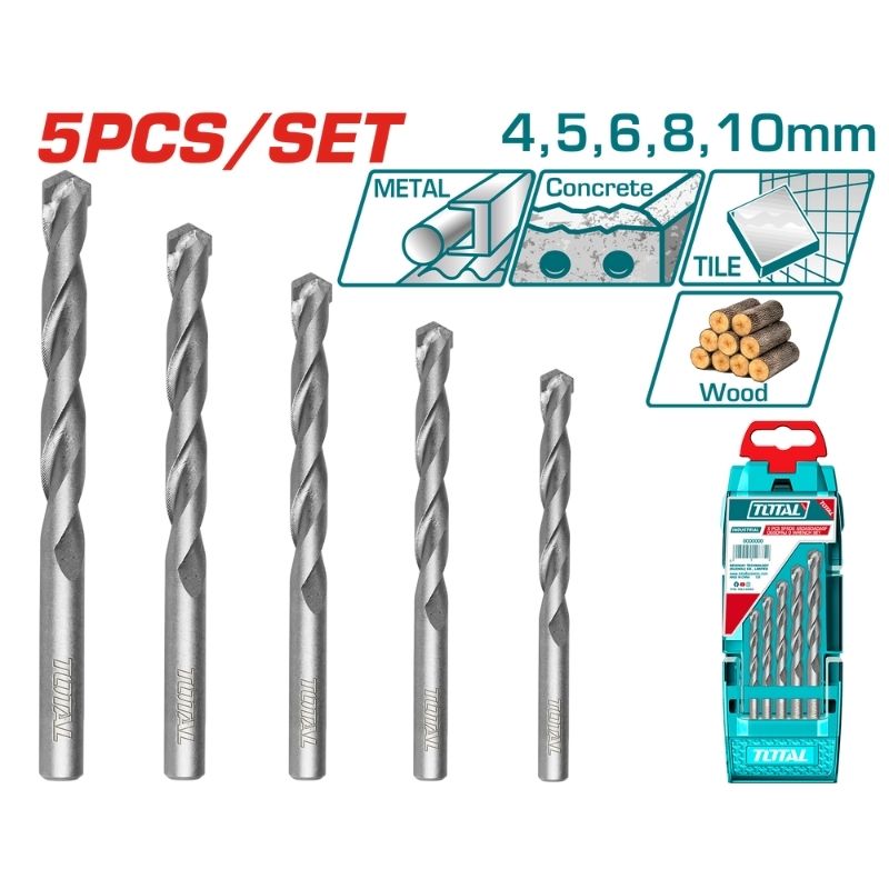 5PCS multi-function drill bits - TACSD7156