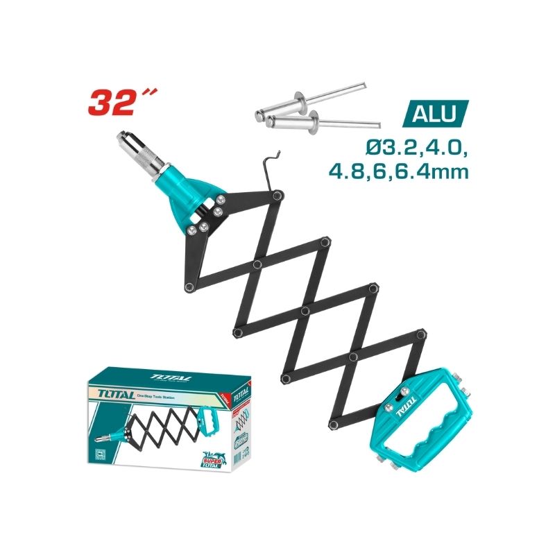 Folding hand riveter - THT32321