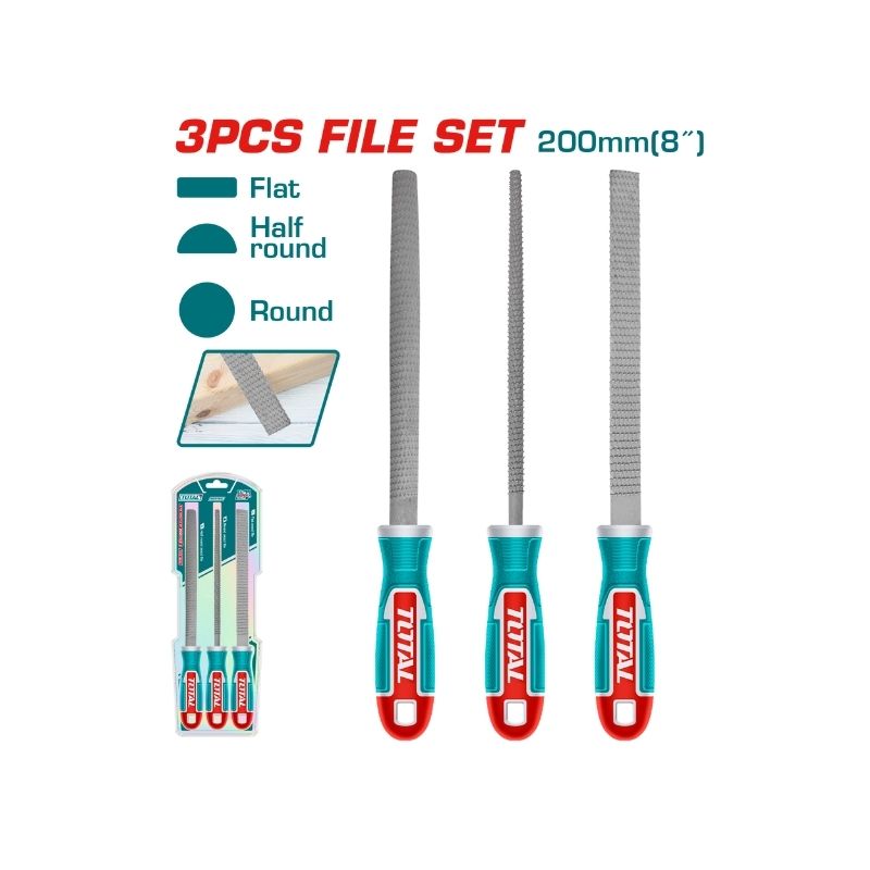 3 Pcs wood file set - THT918326
