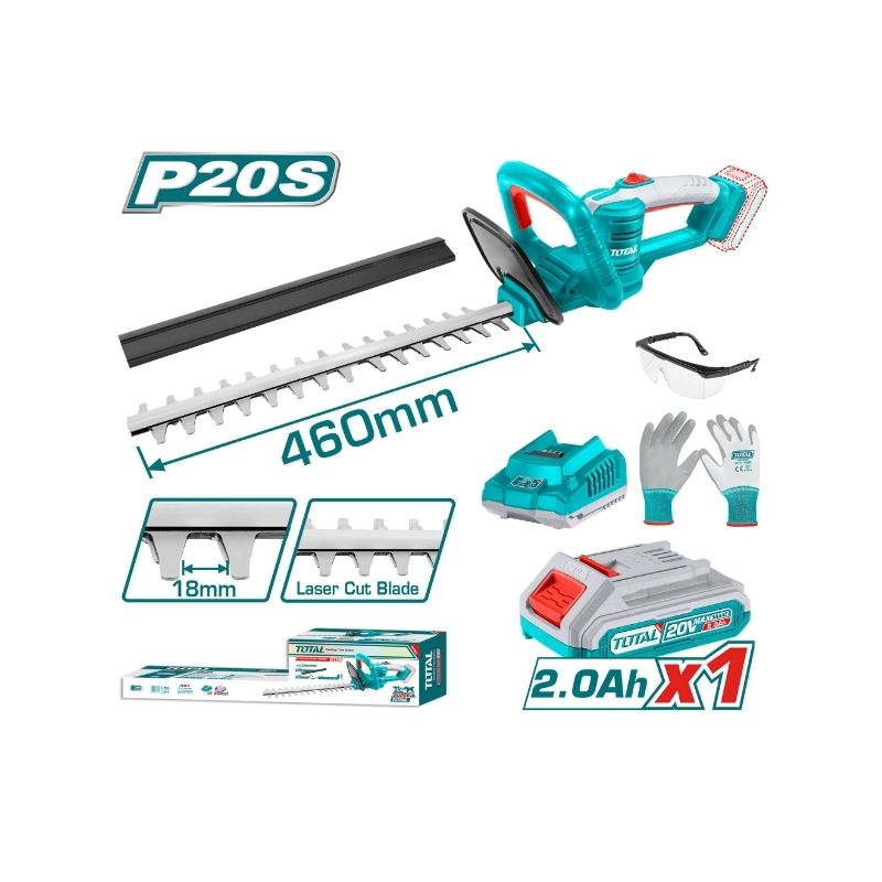 TOTAL Lithium-ion Hedge Trimmer - THTLI20461