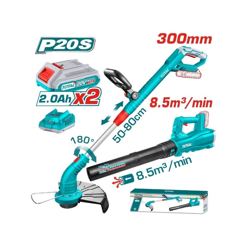 TOTAL Cordless 2 Pcs Combo Kit - TOSLI23024