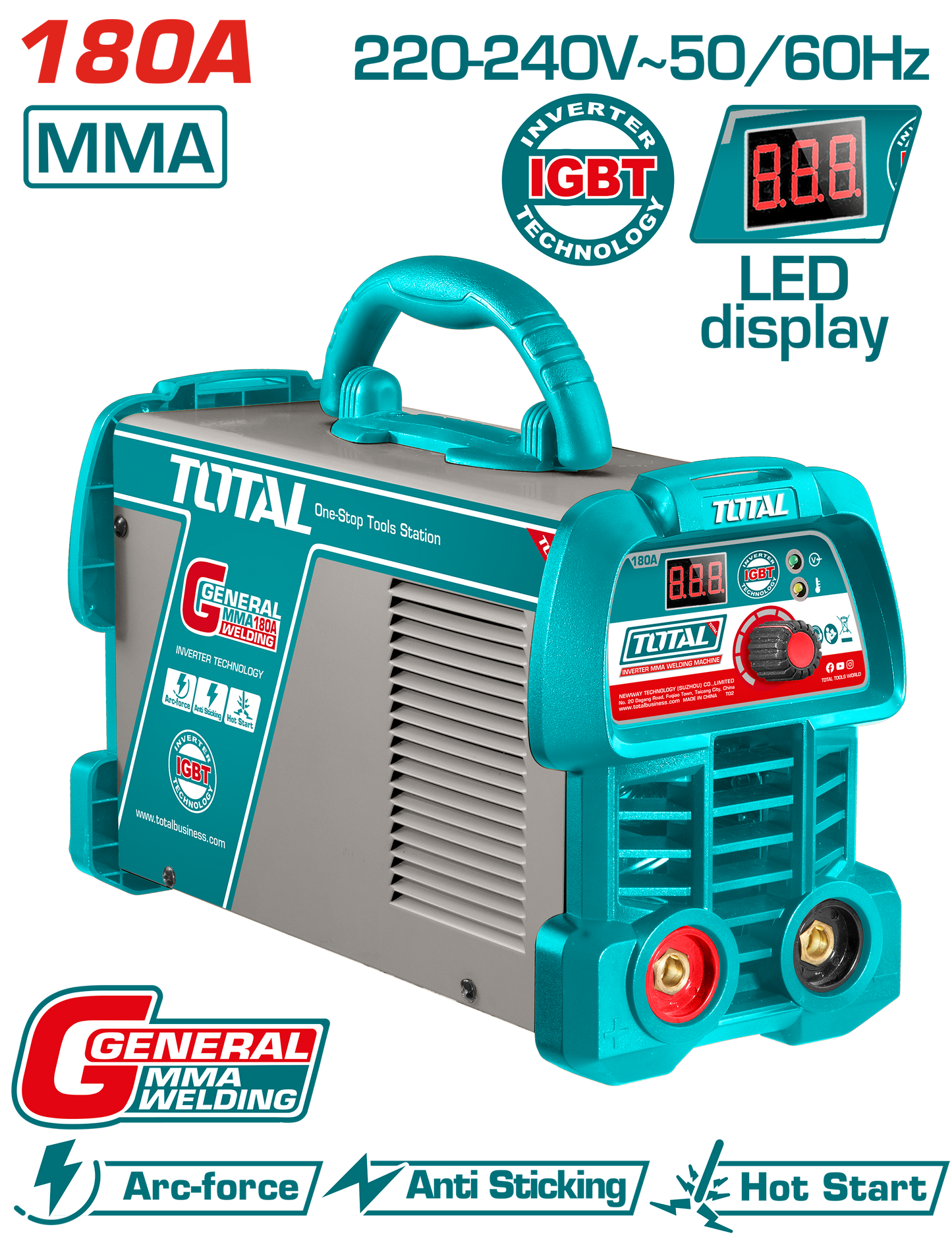 Total Inverter MMA Welding Machine 180A TW218059