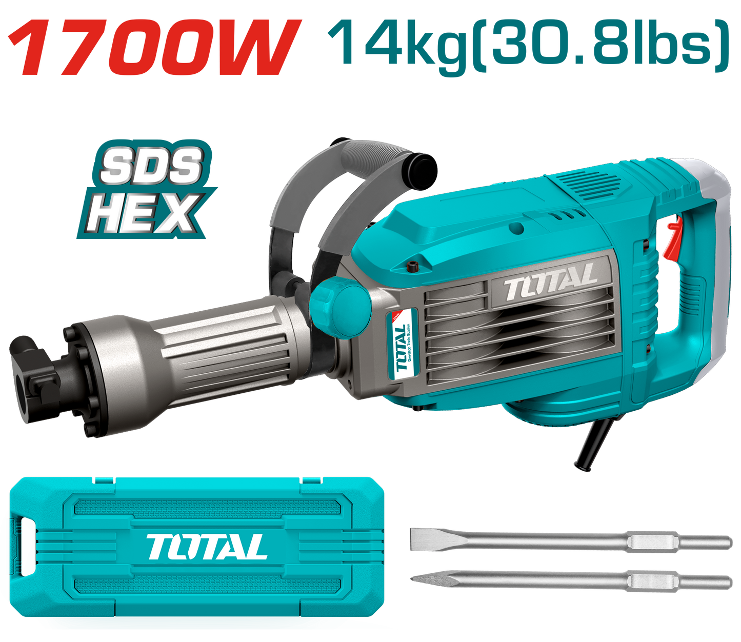 Total Demolition Breaker 1700W TH2170682-8