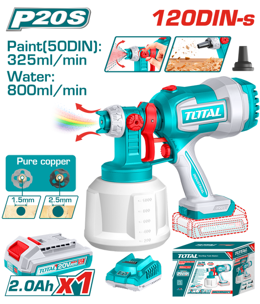 Total Cordless Spray Gun TSGLI20042