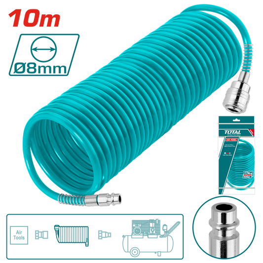 Total Air Hose 10m PU THT11101