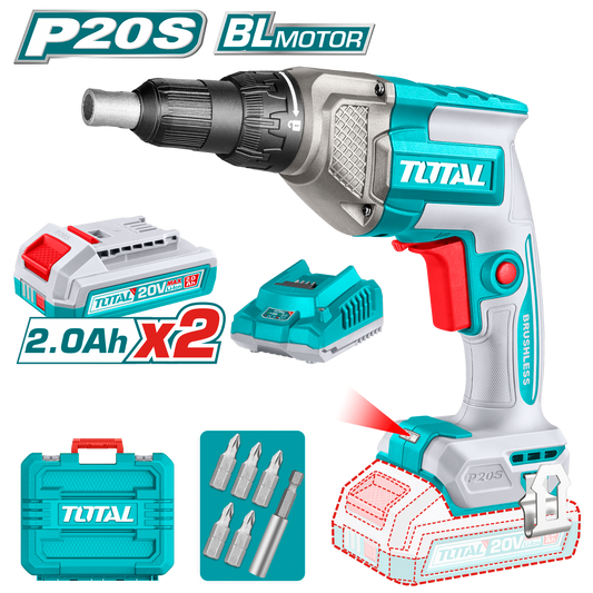 Total Cordless Drywall Screwdriver TDSLI204282