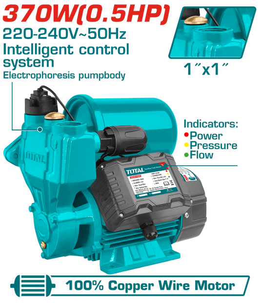 Total Intelligent Self-Priming Water Pump 370W TWP113706
