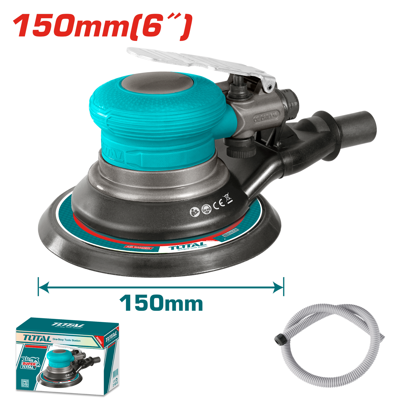 Total Air Sander 6 inch TAT91512