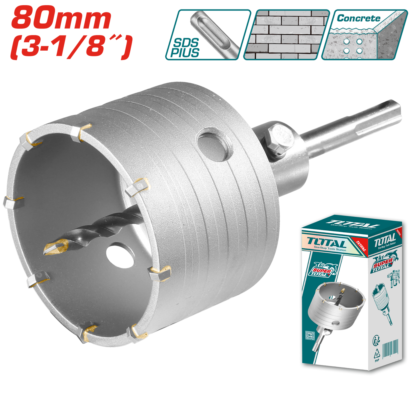 Total Hole Core Bit 80mm TAC430801