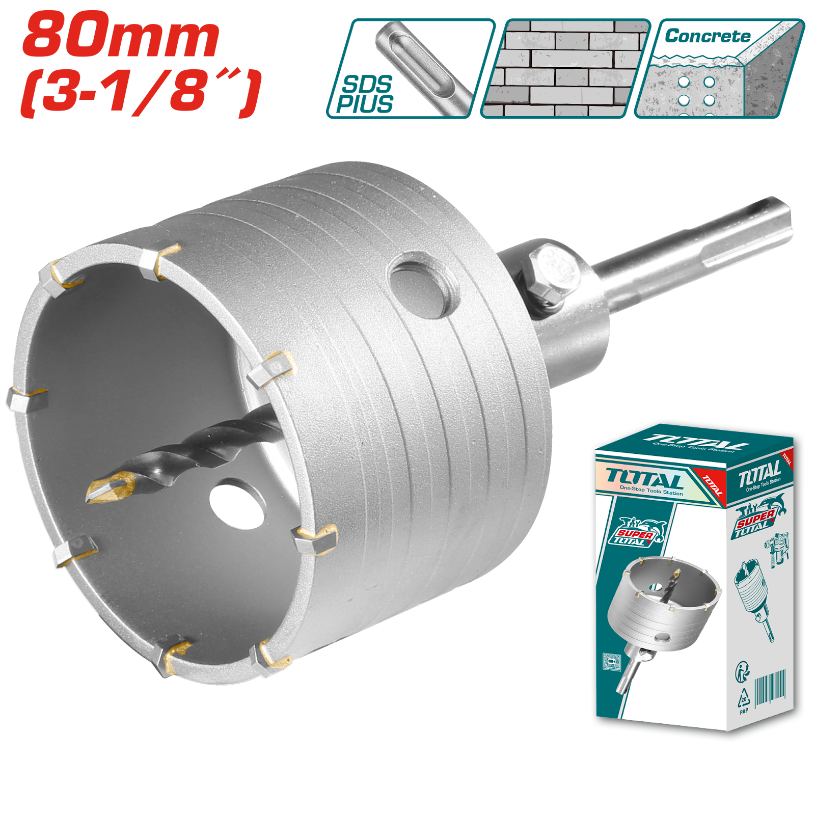 Total Hole Core Bit 80mm TAC430801