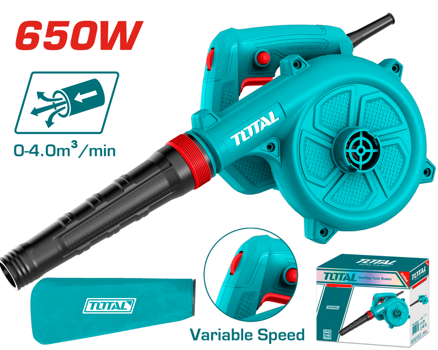 Total Aspirator Blower 650W TB6566