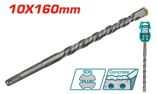 Total SDS Plus Drill Bit 10x160mm TAC311002