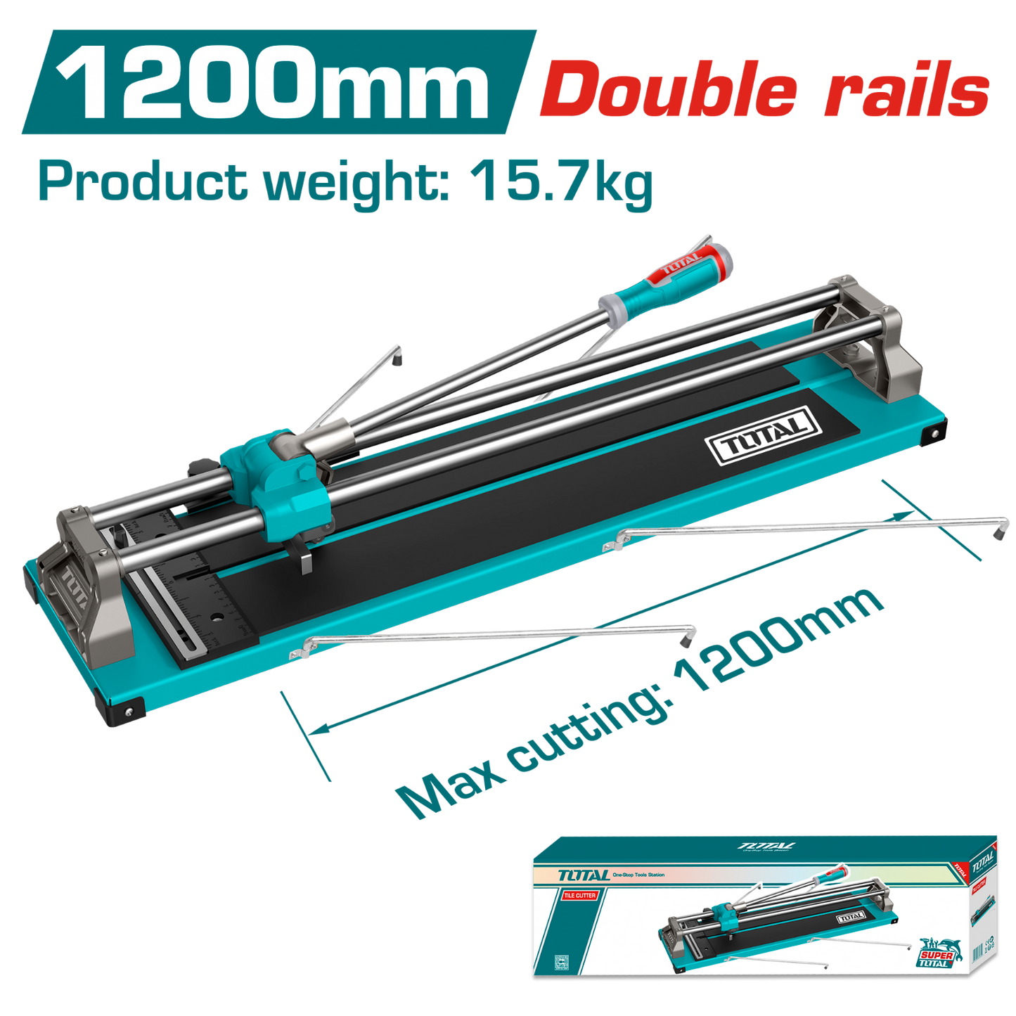 Total Tile Cutter 1200mm THT12001