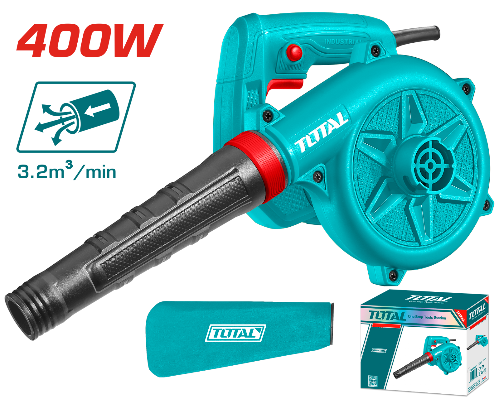 Total Aspirator Blower 400W TB4066