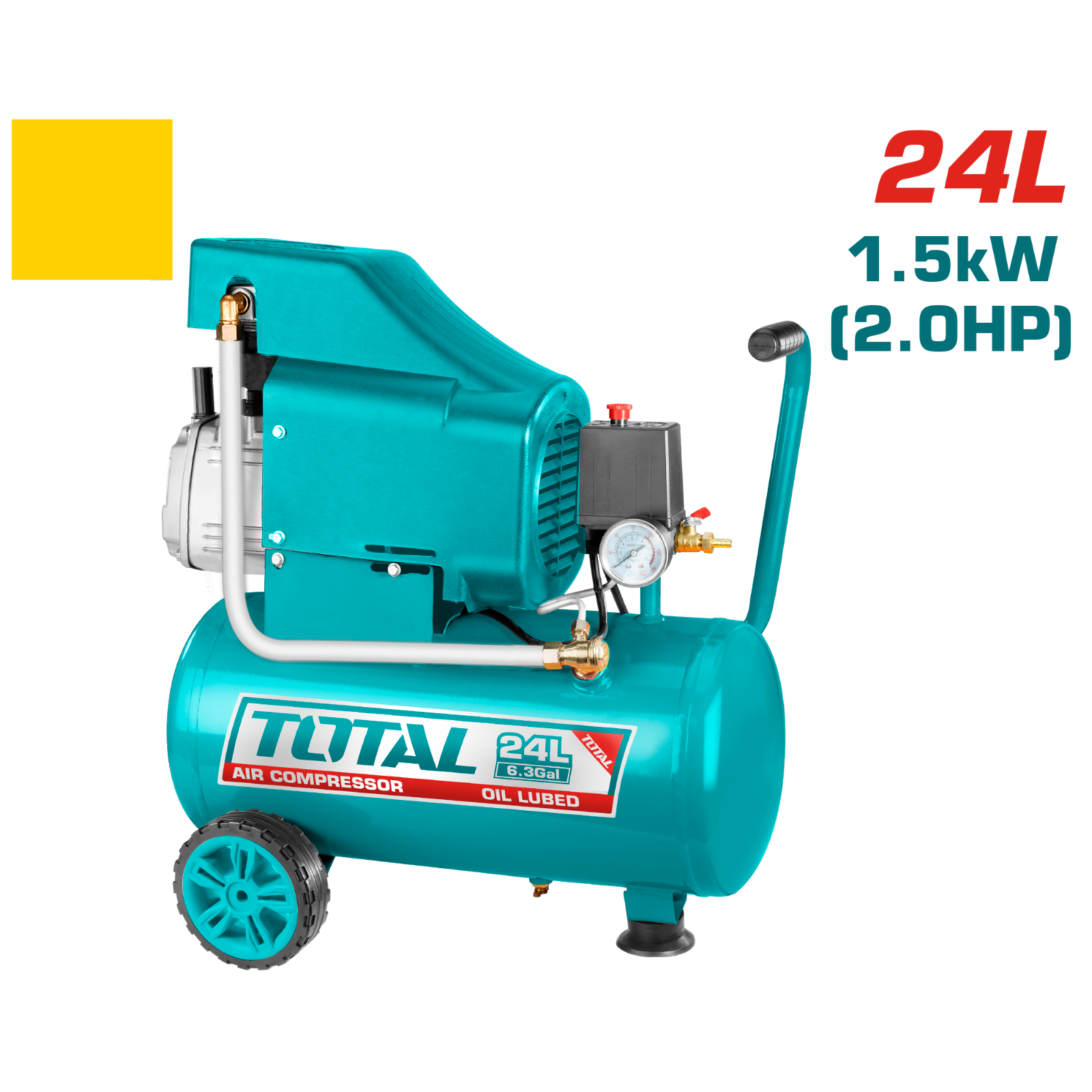 Total Air Compressor 24L 2HP TC202416