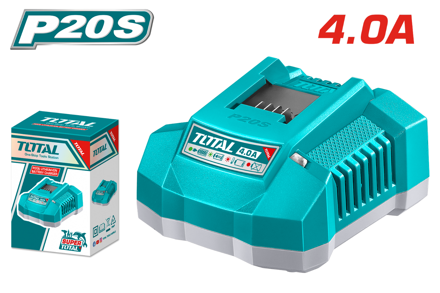 Total Battery Charger 20V 4A TFCLI20411