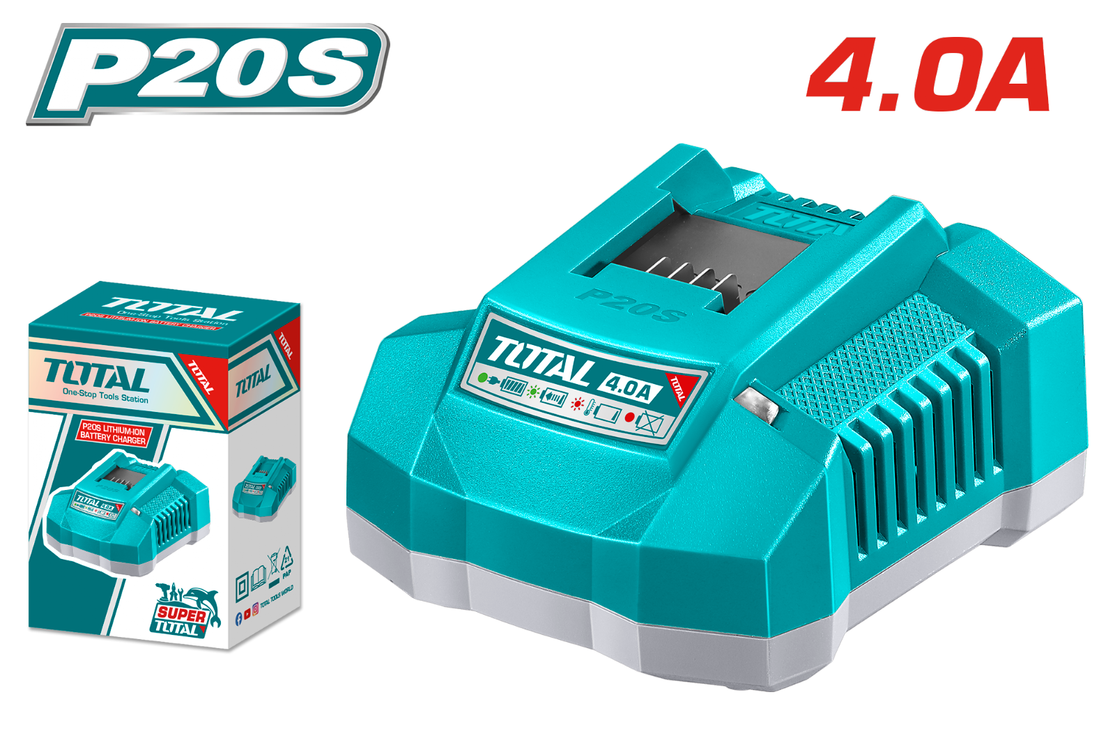 Total Battery Charger 20V 4A TFCLI20411