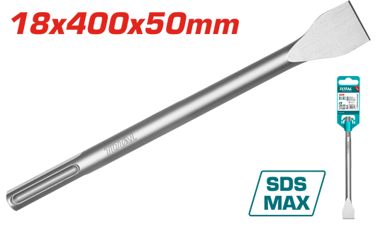 Total SDS Max Chisel 18x400mm TAC15221822