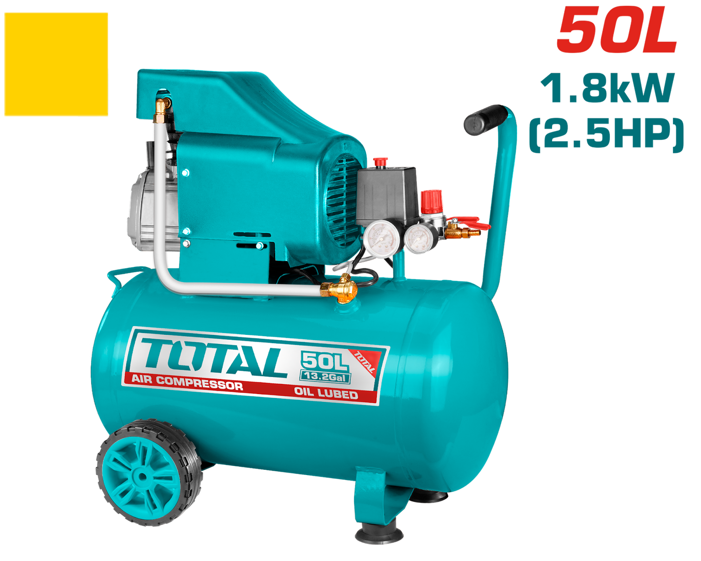 Total Air Compressor 50L 2.5HP TC255016