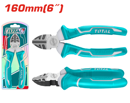 Total Diagonal Cutting Pliers 6 inch THT130606P