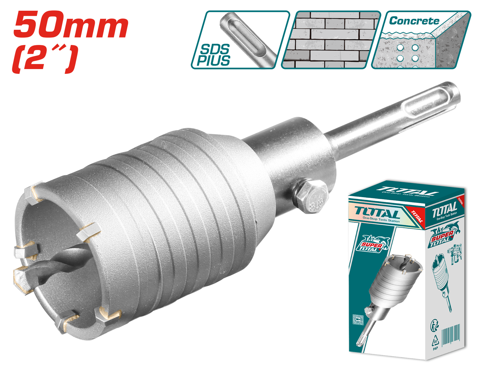 Total Hole Core Bit 50mm TAC430501