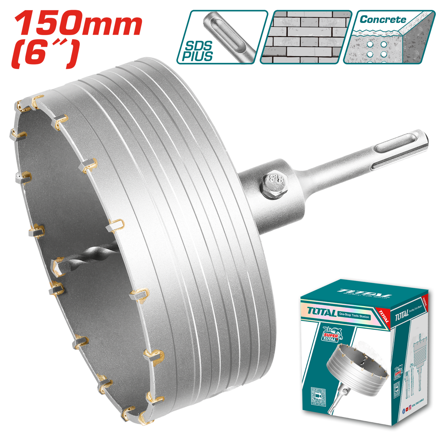 Total Hole Core Bit 150mm TAC4301501