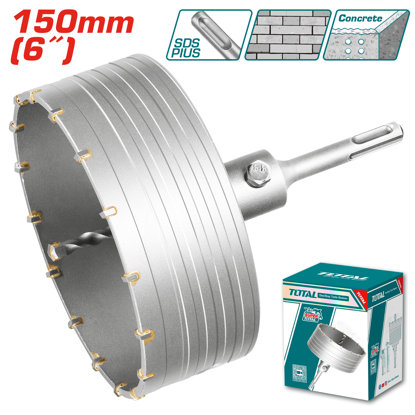 Total Hole Core Bit 150mm TAC4301501