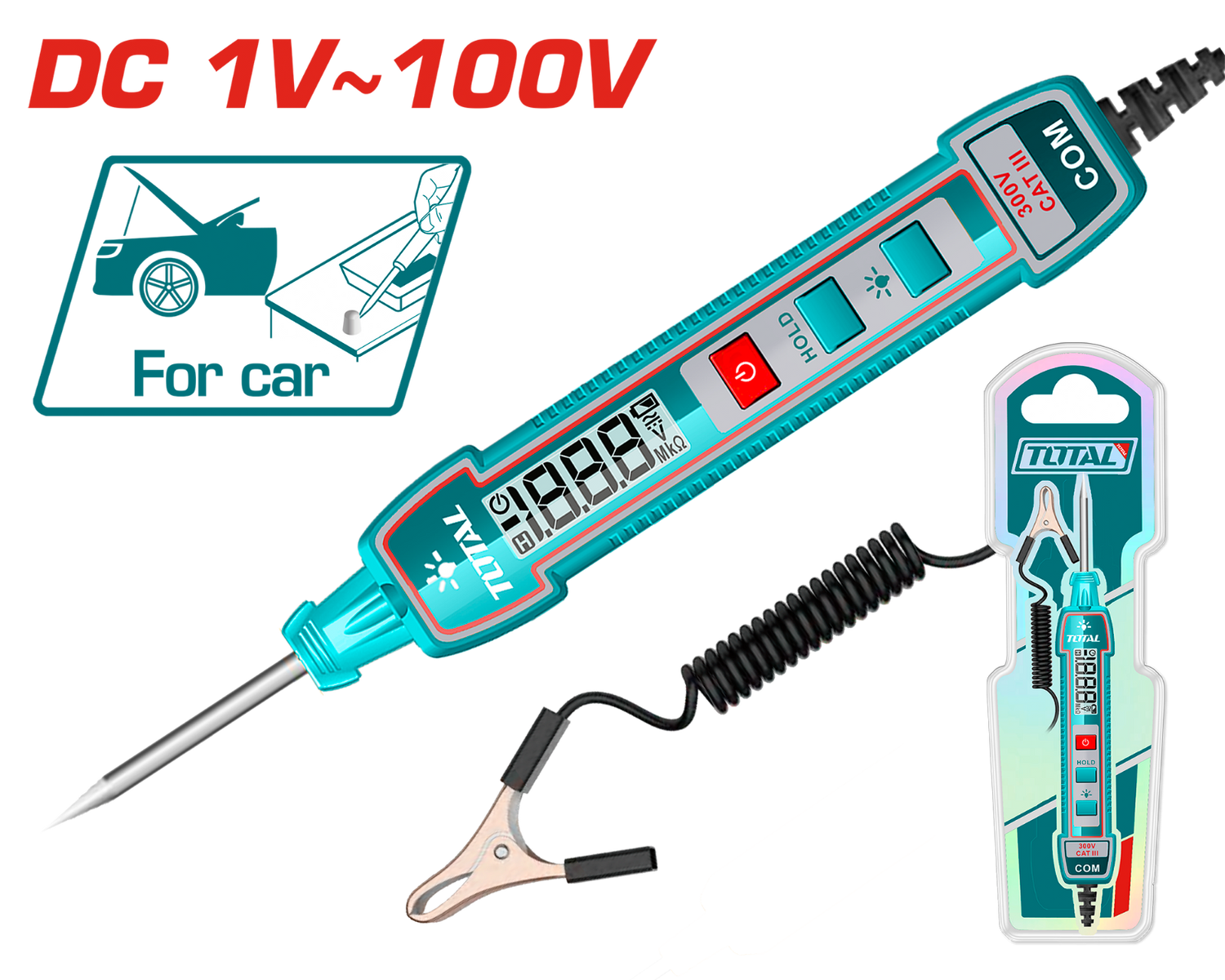 Total Automotive Circuit Tester THTS41001