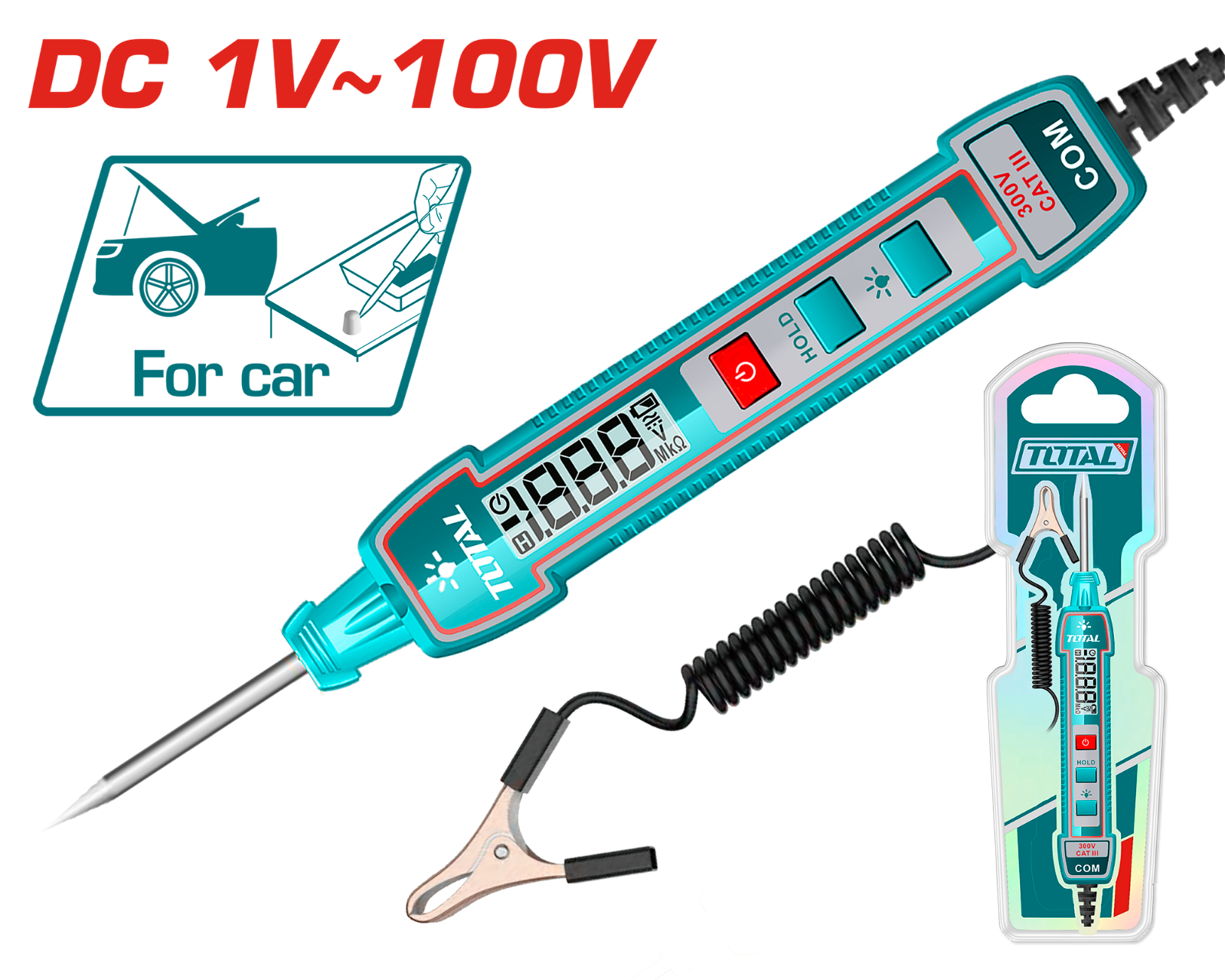 Total Automotive Circuit Tester THTS41001
