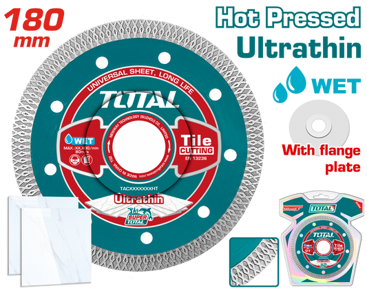 Total Ultrathin Diamond Disc Mesh Rim 180mm TAC2181801HT
