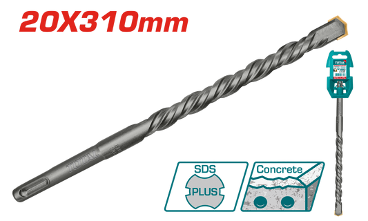 Total SDS Plus Drill Bit 20x310mm TAC312003