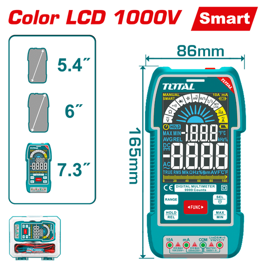 Total Digital Multimeter True RMS TMT5110004