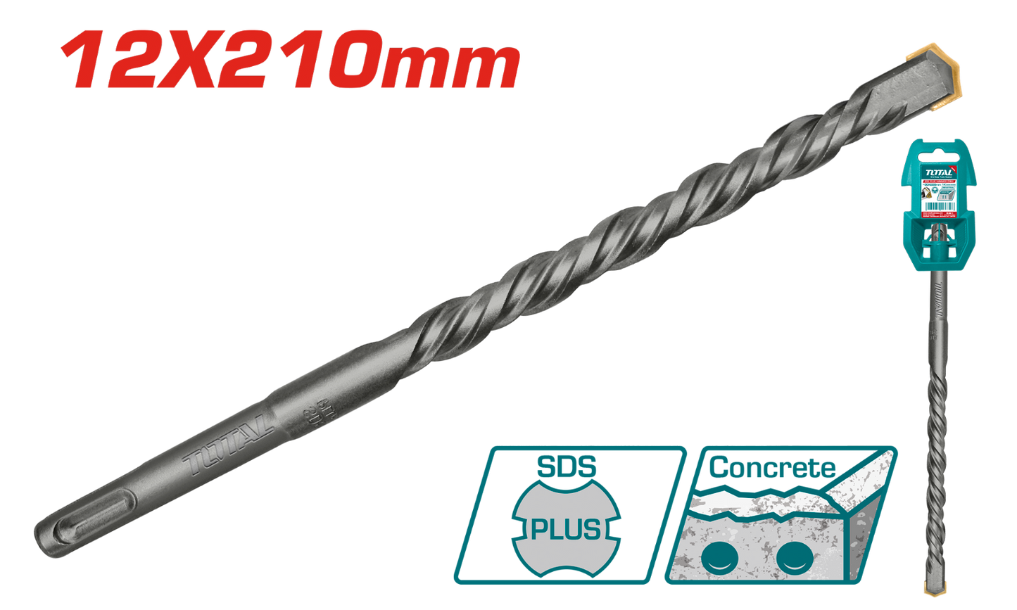 Total SDS Plus Drill Bit 12x210mm TAC311201