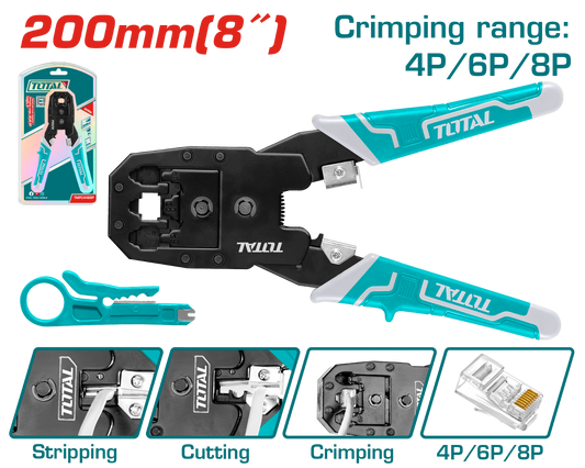Total Modular Plug Crimper TMPC4468P