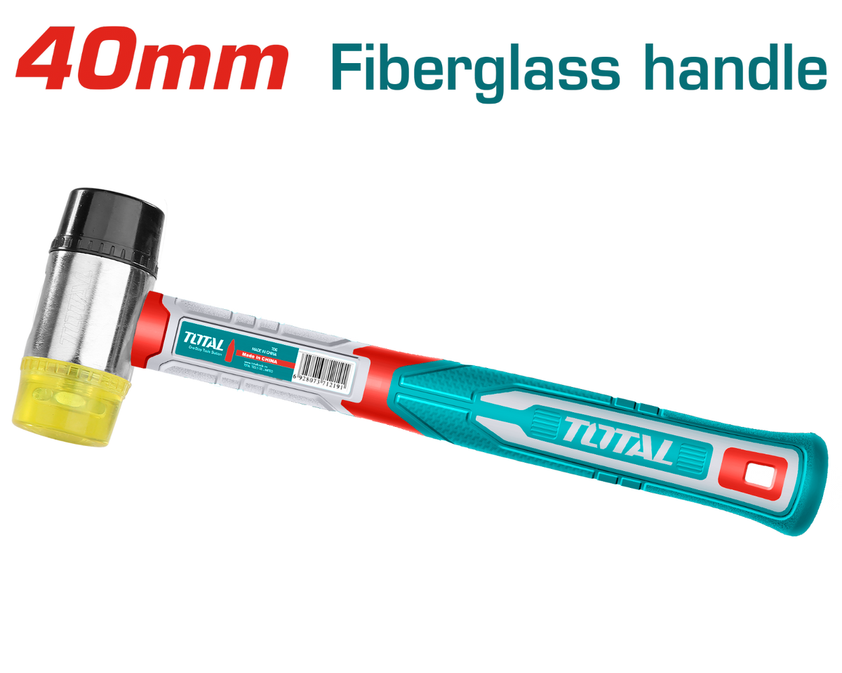 Total Rubber and Plastic Hammer 40mm THRUH6940