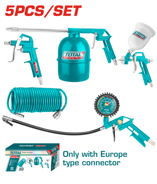 Total 5 Pcs Air Tools Set TATK053