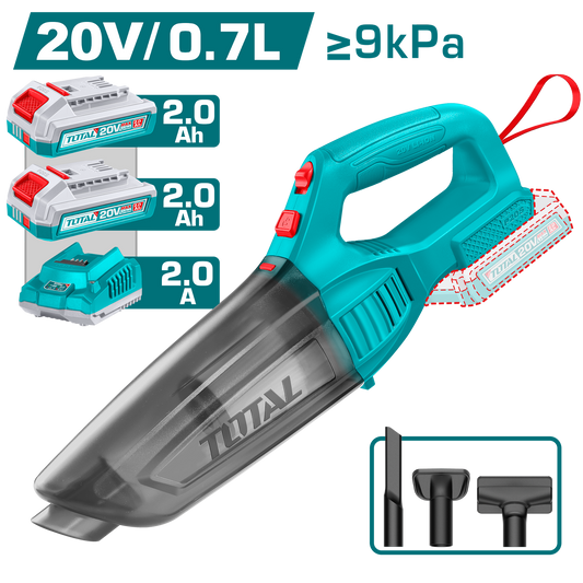 Total Cordless Vacuum Cleaner 20V TVLI201582