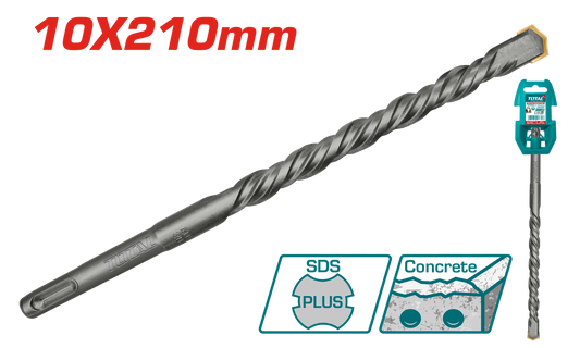 Total SDS Plus Drill Bit 10x210mm TAC311003