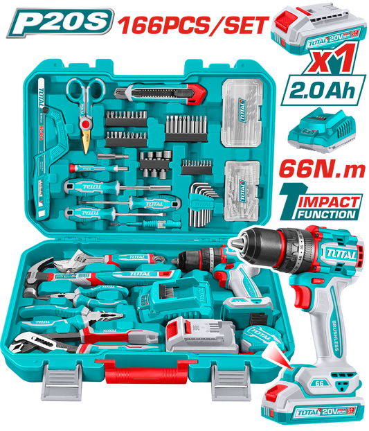 Total 166 Pcs Tools Set THKTHP41667