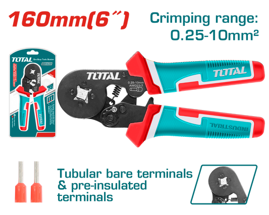 Total Ratchet Crimping Plier 6 inch (THCPG2510)