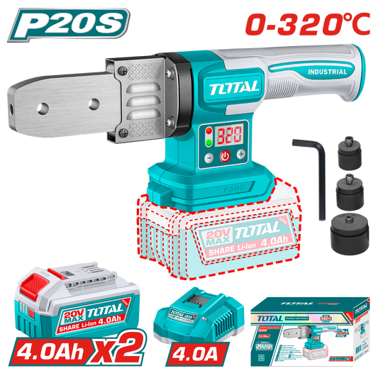 Total Cordless Plastic Tube Welding Tool 20V TWTLI20182