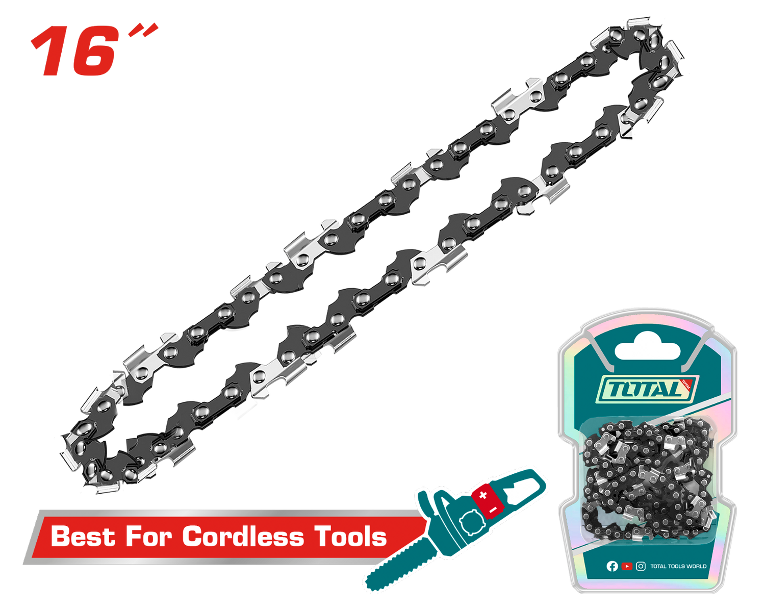 Total 16 inch Saw Chain TGTSC51603