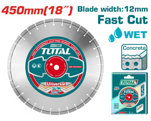 Total Diamond Disc for Floor Saw 450mm TAC2144503