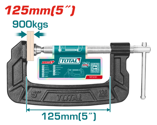 Total G Clamp 5 inch THT13151